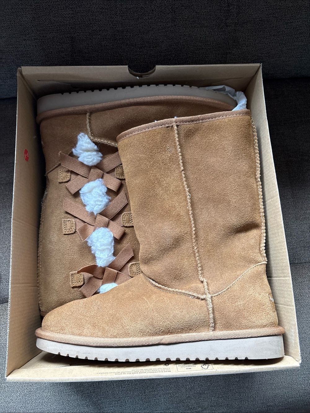 Koolaburra by UGG Women's Victoria Tall 'Chestnut' Boot 1015875 CHE size 8